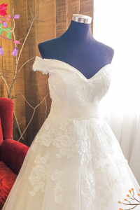 601WL06 BR Plus Off Shoulder Princess e Plus Size Bride Malaysia Dress Rental,